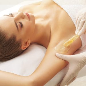 Achseln – Waxing